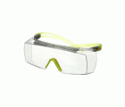 3M™ SecureFit™ 3700 Cubregafas, patillas verde lima, antiempañante Scotchgard™ (K y N), lente incolora, SF3701SGAF-GRN-EU, 20/caja