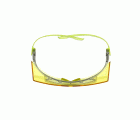 3M™ SecureFit™ 3700 Cubregafas, patillas verde lima, antiempañante Scotchgard™ (K y N), lente ámbar, SF3703SGAF-GRN-EU, 20/caja