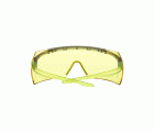 3M™ SecureFit™ 3700 Cubregafas, patillas verde lima, antiempañante Scotchgard™ (K y N), lente ámbar, SF3703SGAF-GRN-EU, 20/caja