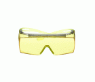3M™ SecureFit™ 3700 Cubregafas, patillas verde lima, antiempañante Scotchgard™ (K y N), lente ámbar, SF3703SGAF-GRN-EU, 20/caja