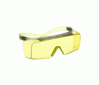 3M™ SecureFit™ 3700 Cubregafas, patillas verde lima, antiempañante Scotchgard™ (K y N), lente ámbar, SF3703SGAF-GRN-EU, 20/caja