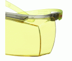 3M™ SecureFit™ 3700 Cubregafas, patillas verde lima, antiempañante Scotchgard™ (K y N), lente ámbar, SF3703SGAF-GRN-EU, 20/caja