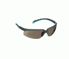 3M™ Solus™ serie 2000, S2002SGAF-BGR, patillas grises/azules-verdes, recubrimiento antiempañante Scotchgard™, lente AF-AS gris, 20/caja