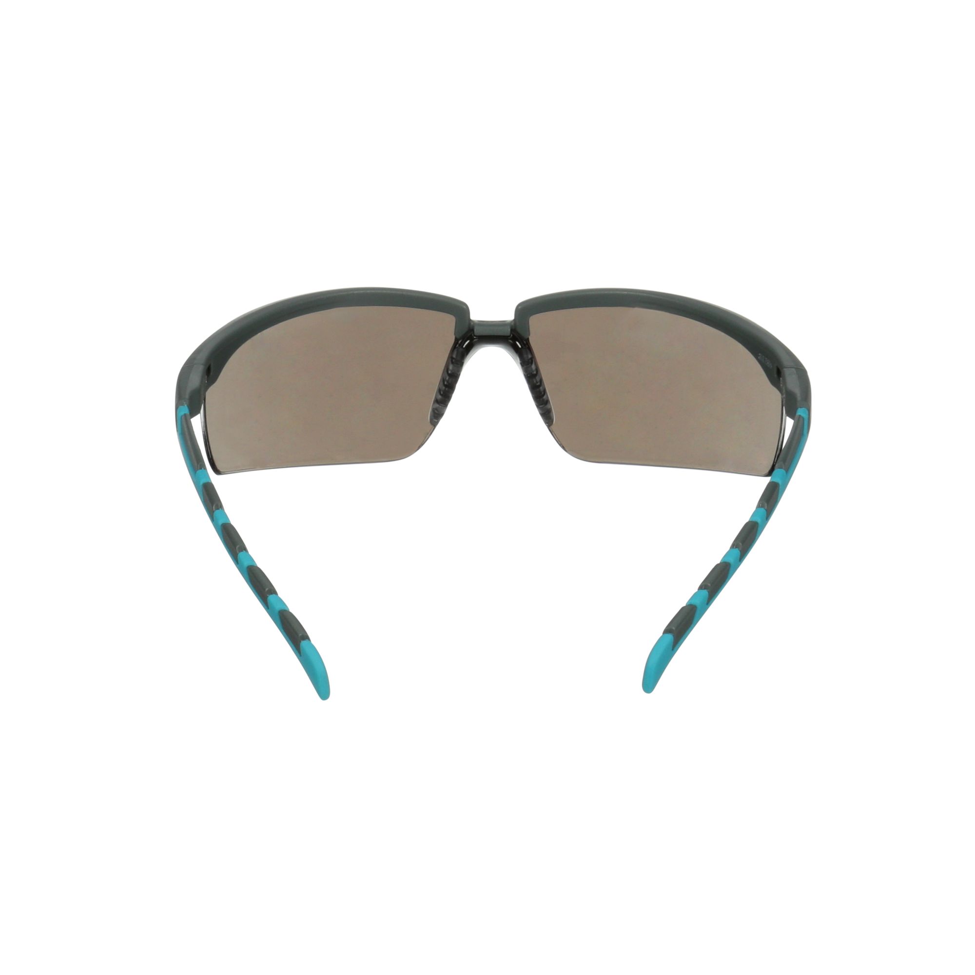 3M™ Solus™ serie 2000, S2002SGAF-BGR, patillas grises/azules-verdes, recubrimiento antiempañante Scotchgard™, lente AF-AS gris, 20/caja