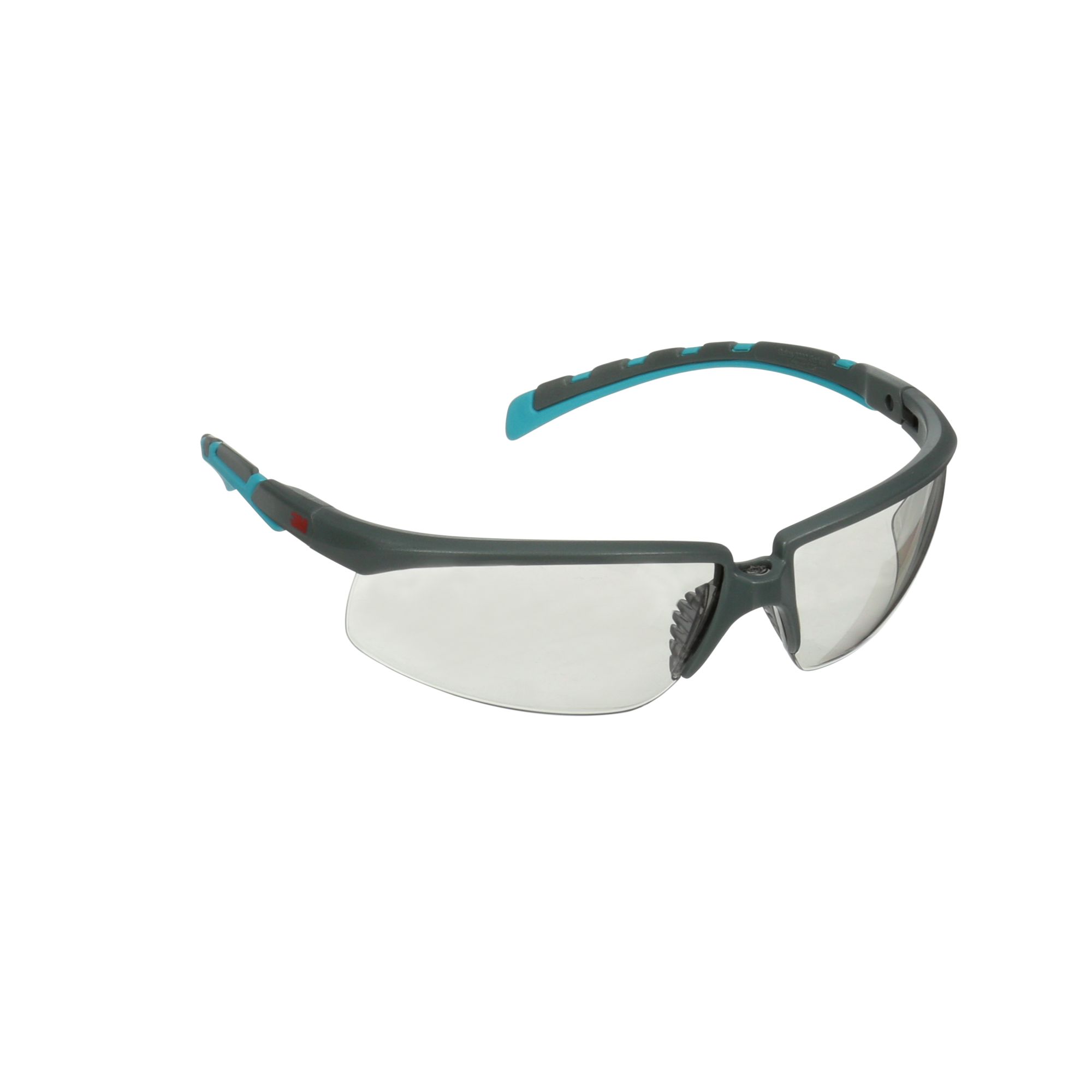 3M™ Solus™ serie 2000, S2007SGAF-BGR, patillas grises/azules-verdes, recubrimiento antiempañante Scotchgard™, lente AF-AS gris para interior/exterior, 20/caja