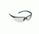 3M™ Solus™ serie 2000, S2007SGAF-BGR, patillas grises/azules-verdes, recubrimiento antiempañante Scotchgard™, lente AF-AS gris para interior/exterior, 20/caja
