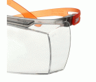 3M™ SecureFit™ 3700 Cubregafas, patillas naranjas, antiempañante Scotchgard™ (K y N), lente incolora, SF3701SGAF-ORG-EU, 20/caja