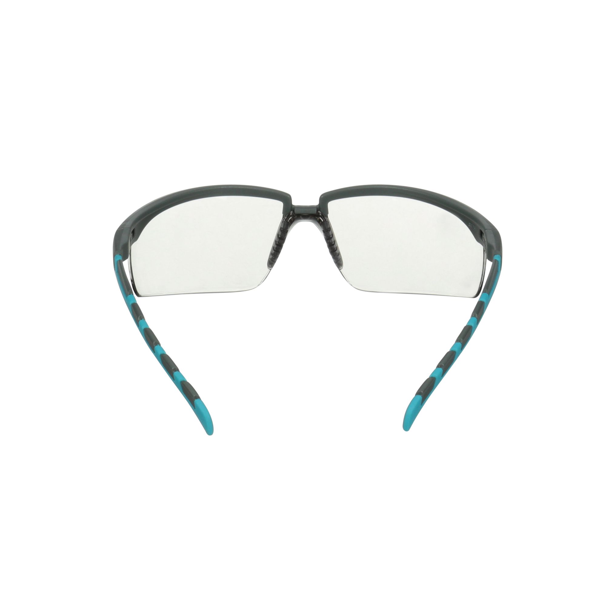 3M™ Solus™ serie 2000, S2007SGAF-BGR, patillas grises/azules-verdes, recubrimiento antiempañante Scotchgard™, lente AF-AS gris para interior/exterior, 20/caja