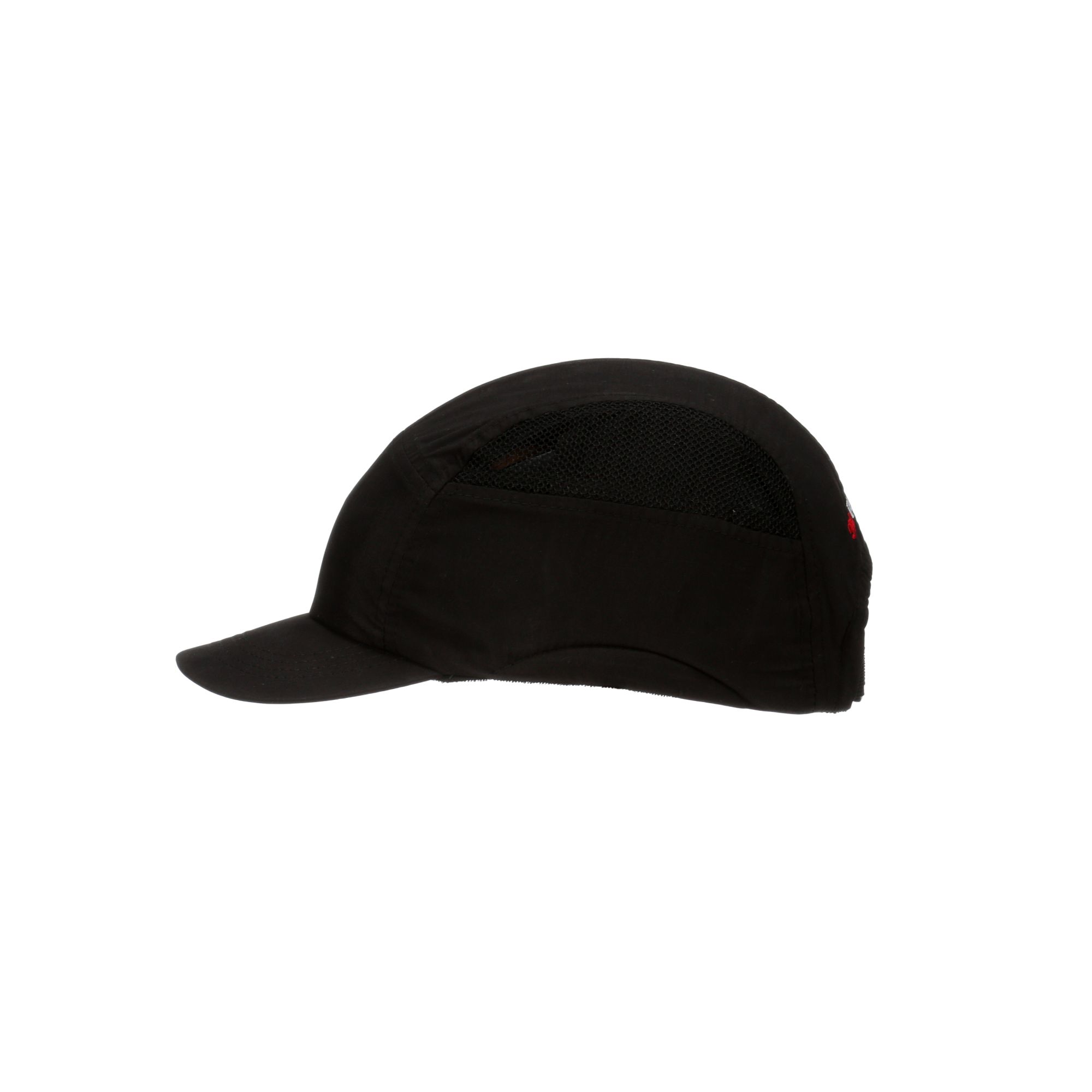3M™ First Base™ + Gorra de protección 2014284, negro, con visera recortada, 55 mm