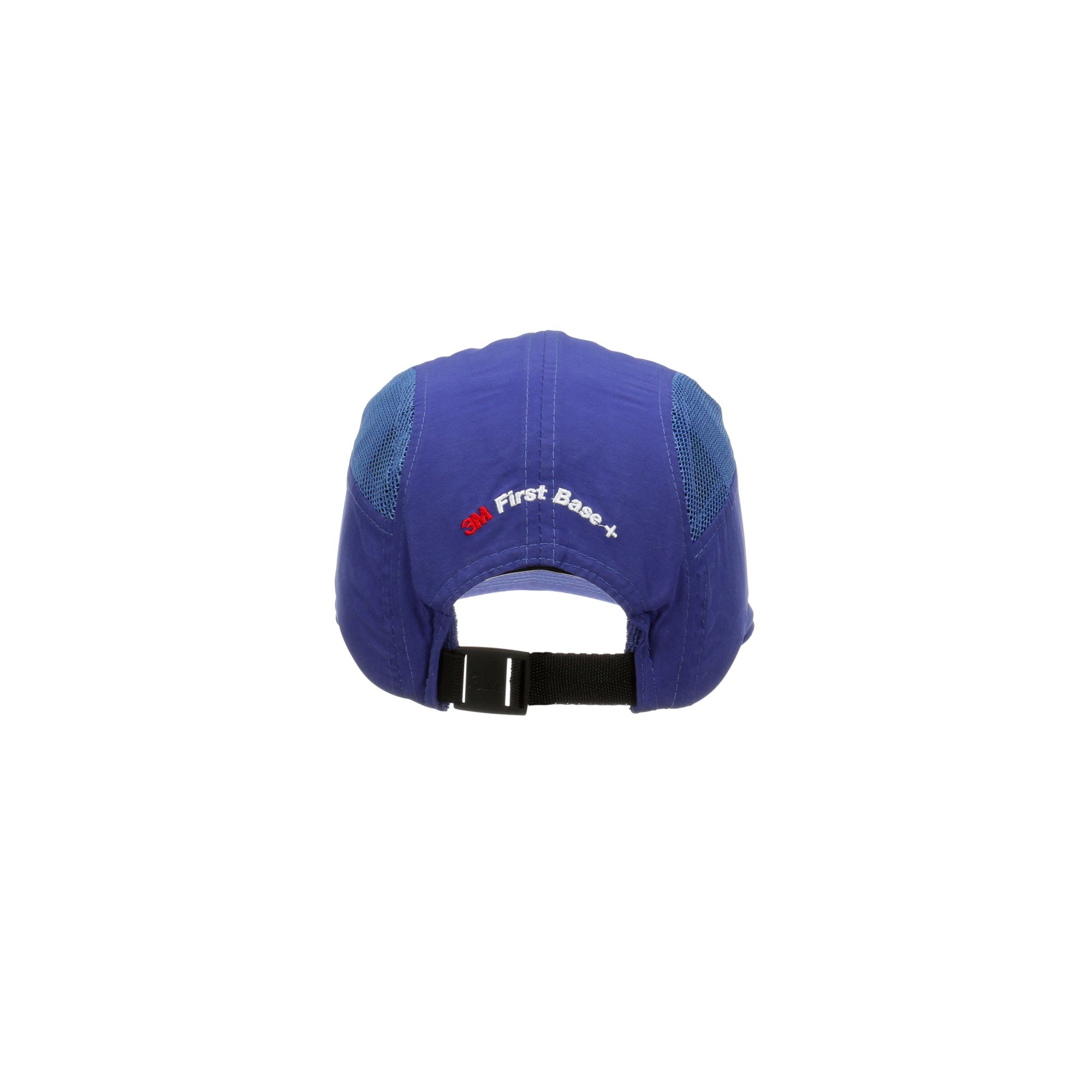 3M™ First Base™ + Gorra de protección 2014286, azul real, con visera estándar, 70 mm