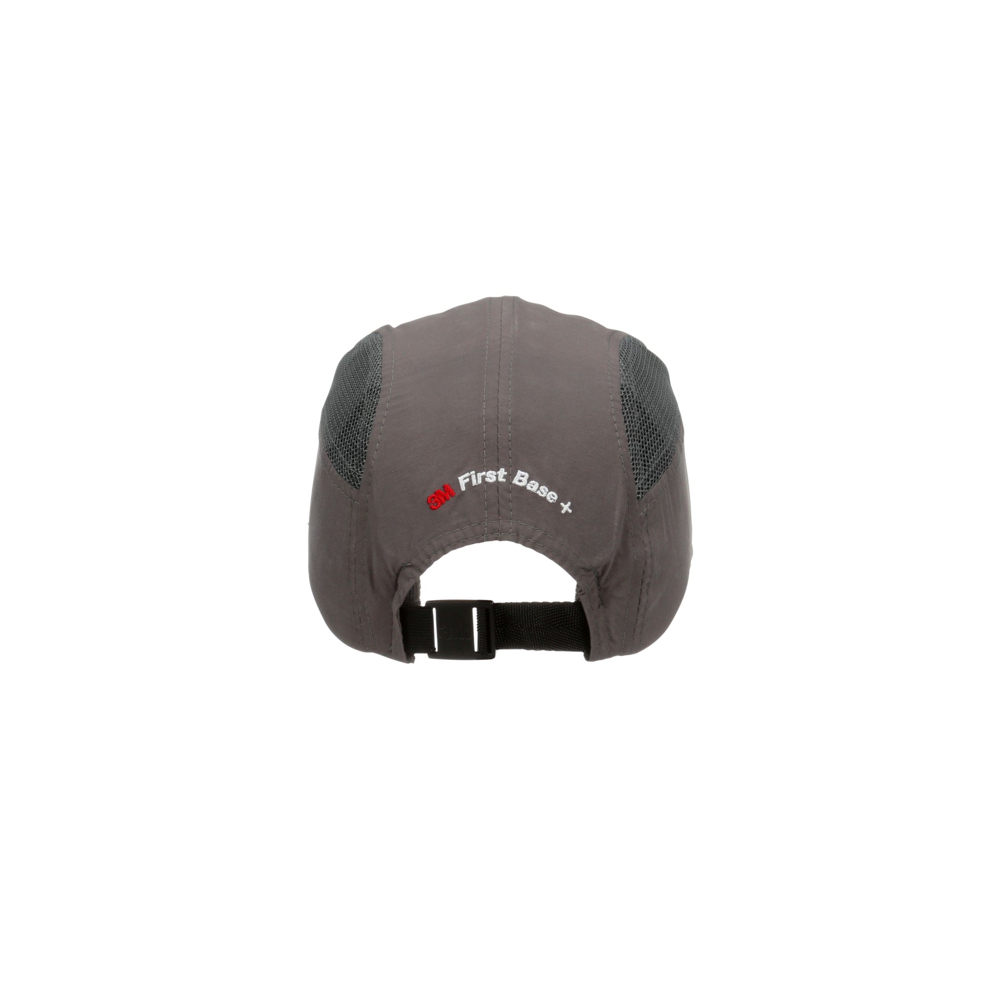 3M™ First Base™ + Gorra de protección 2018550, gris, con visera mini, 25 mm, personalizado