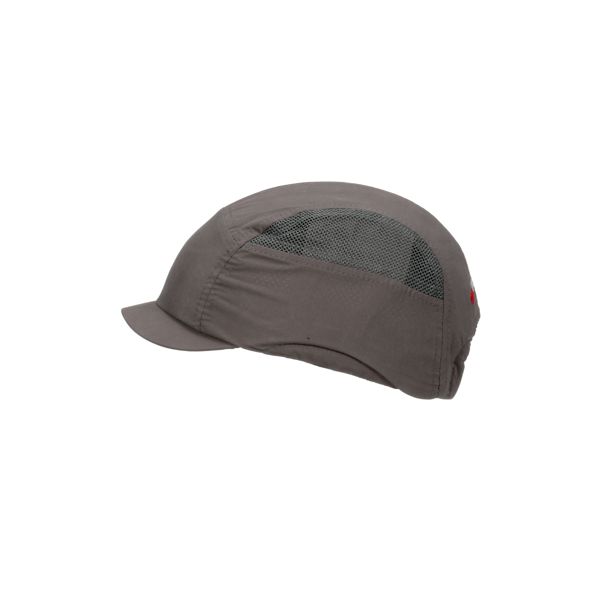 3M™ First Base™ + Gorra de protección 2018550, gris, con visera mini, 25 mm, personalizado