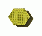 3M™ Scotch-Brite™ Fibra Doble Acción 96 HEX Verde/Amarillo, 147 mm x 127 mm, 15/caja