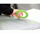 3M™ Cinta de enmascarado de precisión, verde, 6.35 mm x 55 m, 6525