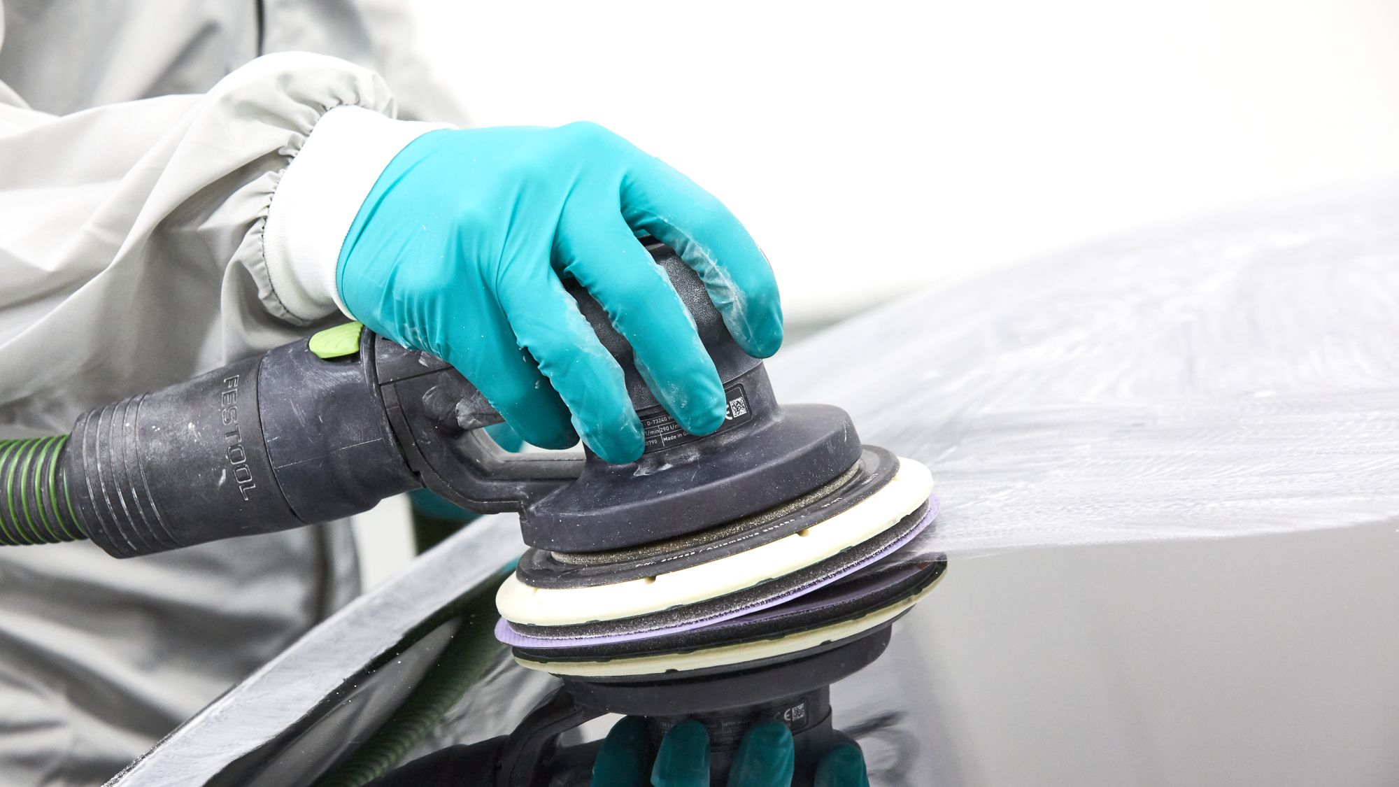 3M™ Hookit™ Almohadilla de lijado suave, 150 mm x 5 mm, multiagujeros, 50545