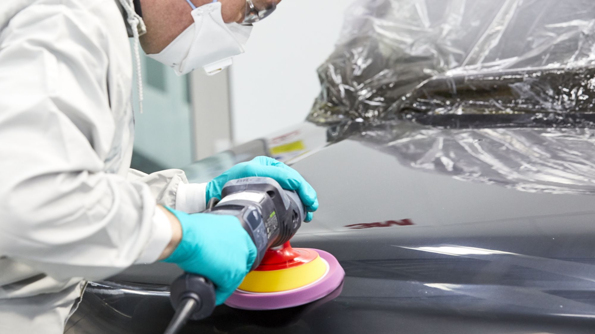 3M™ Perfect-It™ Boina de abrillantado, amarilla, ondulada, 75 mm, 50536