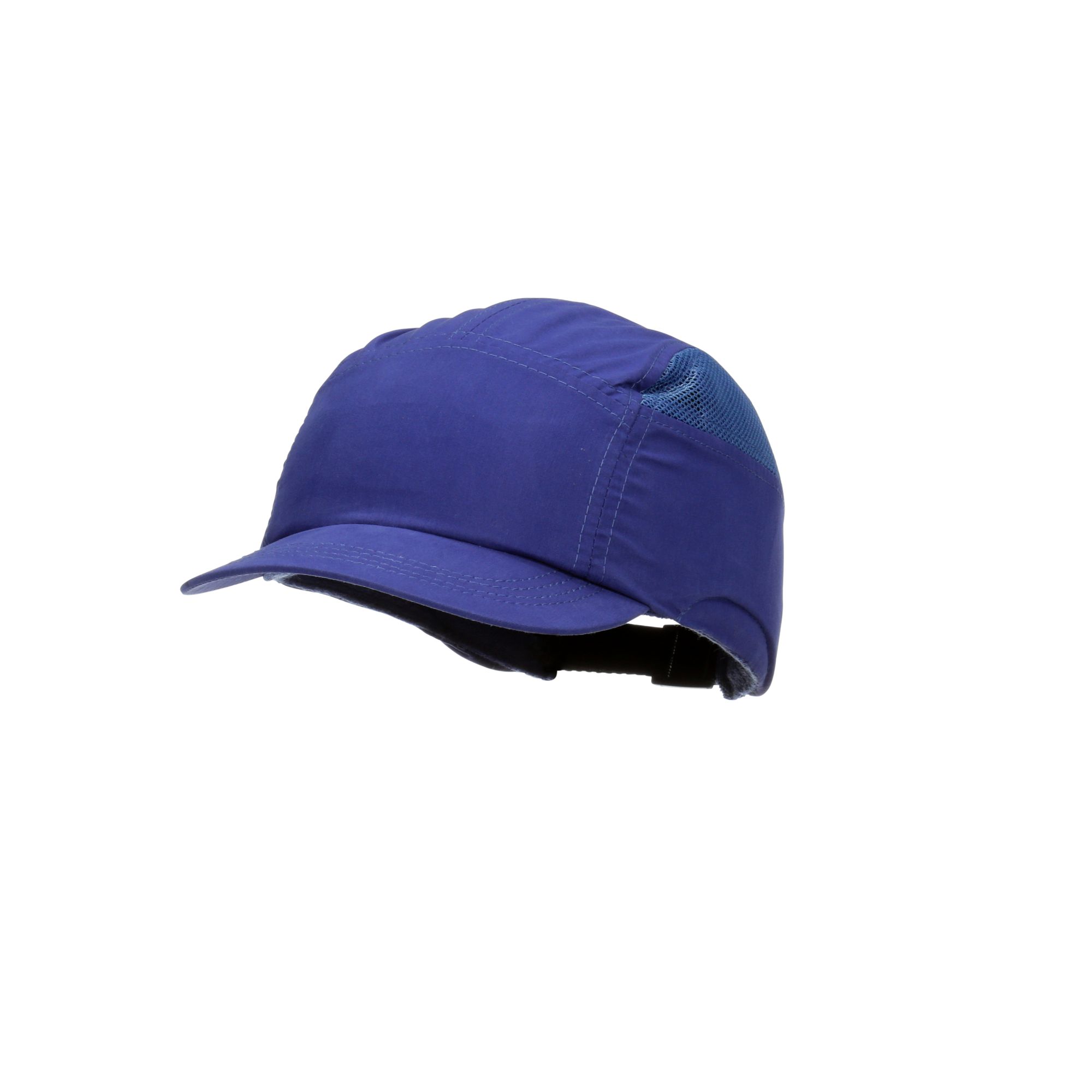 3M™ First Base™ + Gorra de protección 2014288, azul real, con visera reducida, 55 mm, personalizado