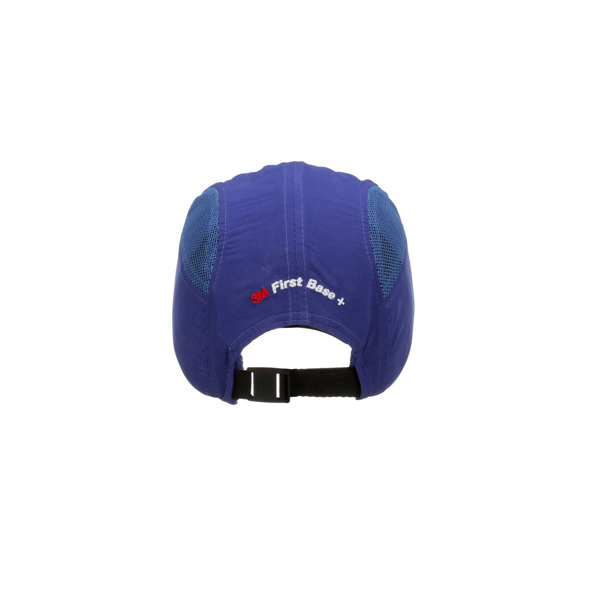 3M™ First Base™ + Gorra de protección 2014288, azul real, con visera reducida, 55 mm, personalizado