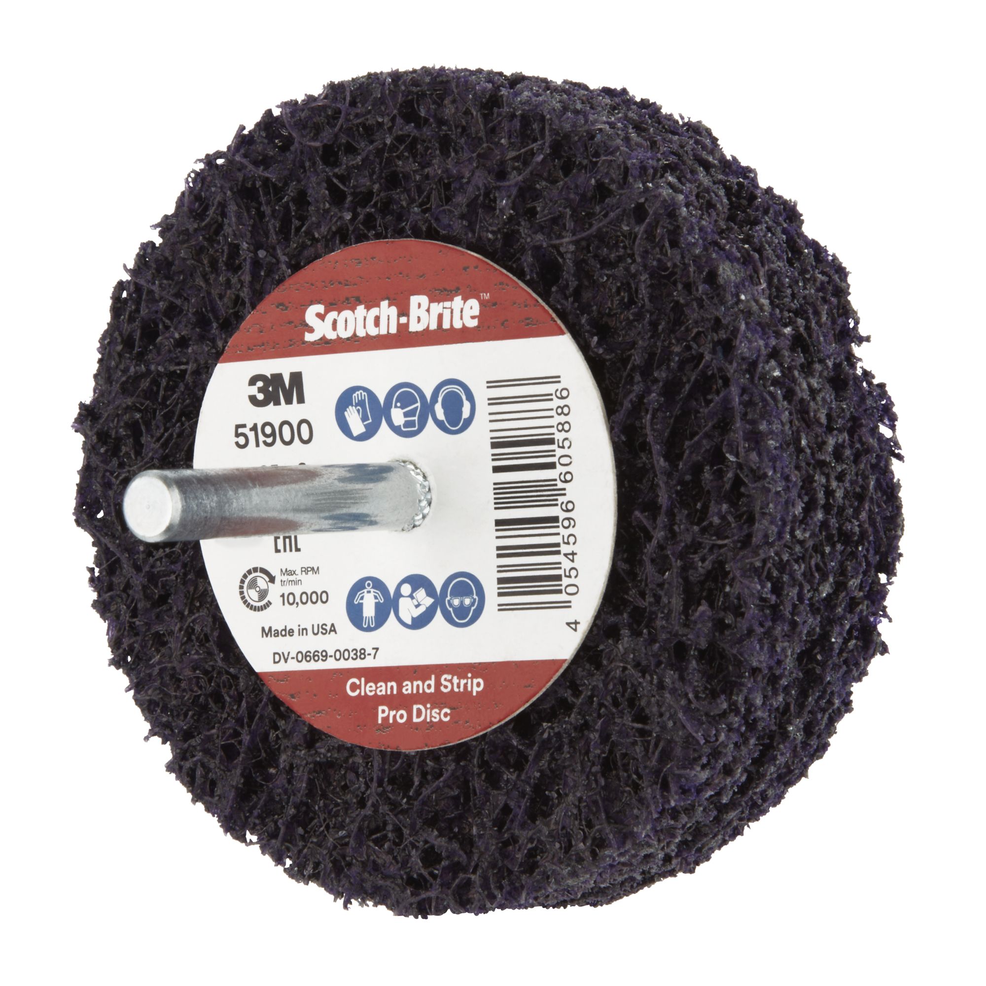 3M™ Scotch-Brite™ Clean and Strip XT Pro, Disco XA-ZS, 100 mm x 25 mm x 6 mm, S XCRS