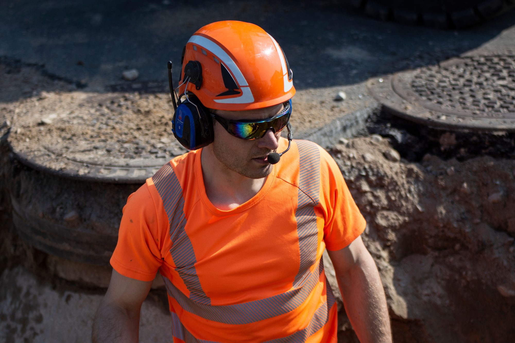 3M™ PELTOR™ WS™ ALERT™ XPI Orejeras, 30 dB, Bluetooth®, aplicación móvil, acopladas al casco, MRX21P3E3WS6