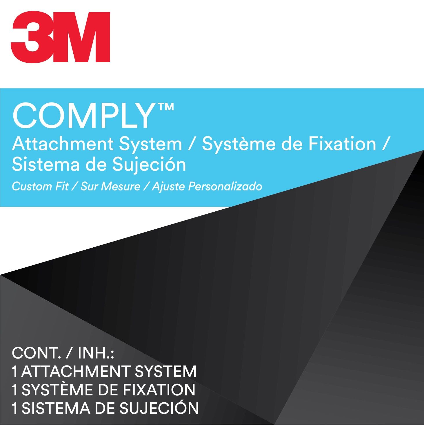 3M™ COMPLY™ Flip Attach para portátil personalizado, COMPLYCR