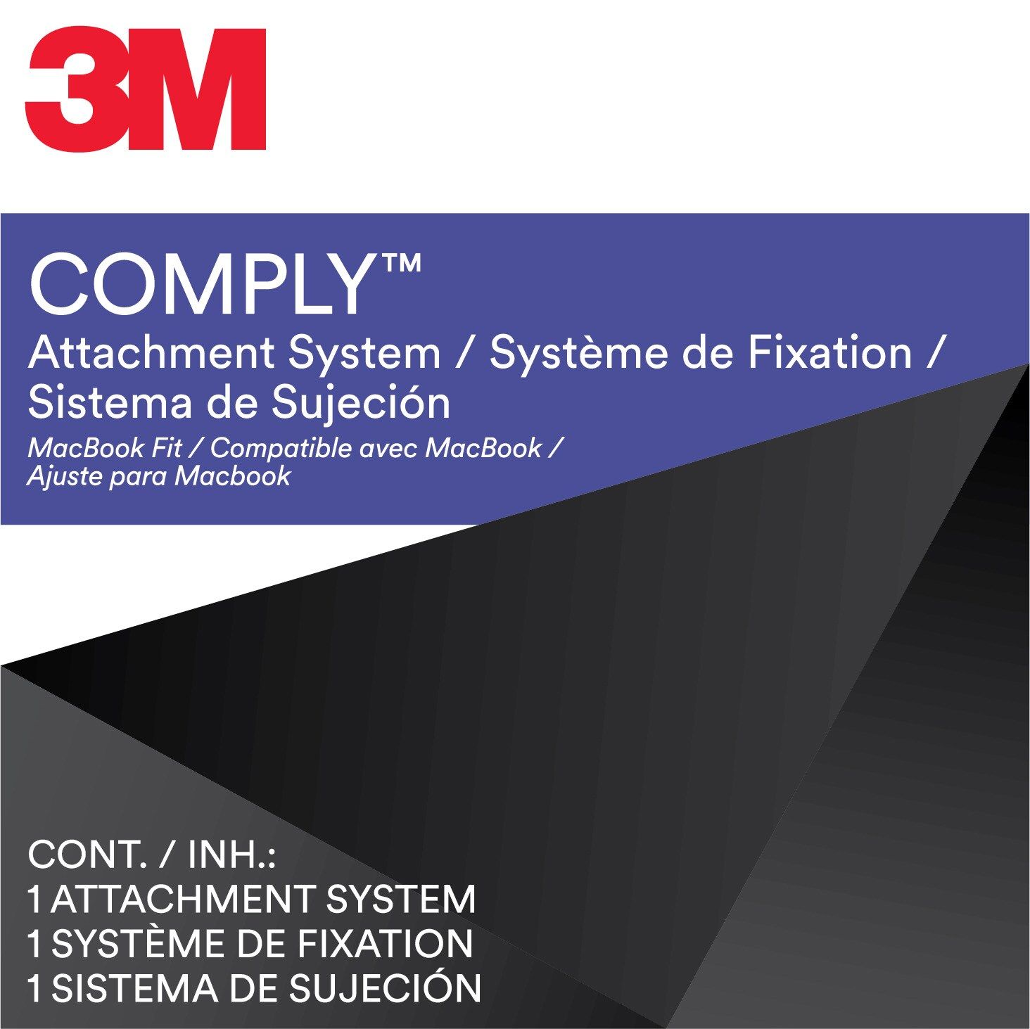 3M™ COMPLY™ Flip Attach para MacBook, COMPLYCS