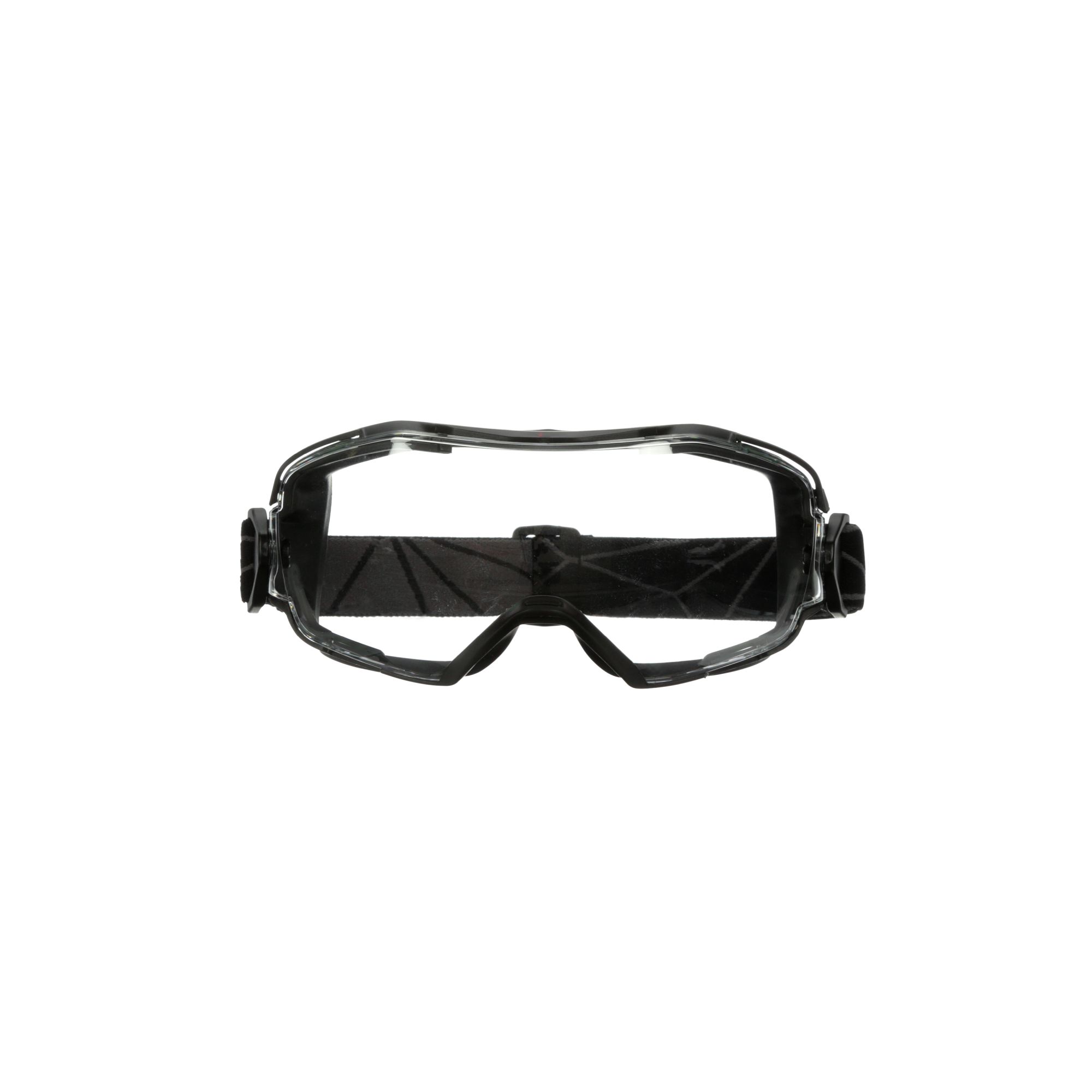 3M™ GoggleGear™ 6000 Gafas de seguridad, junta negra, recubrimiento antiempañante/antirrayaduras Scotchgard™ (K y N), lente incolora, GG6001SGAF-BLK-EU, 10/caja