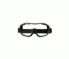 3M™ GoggleGear™ 6000 Gafas de seguridad, junta negra, recubrimiento antiempañante/antirrayaduras Scotchgard™ (K y N), lente incolora, GG6001SGAF-BLK-EU, 10/caja