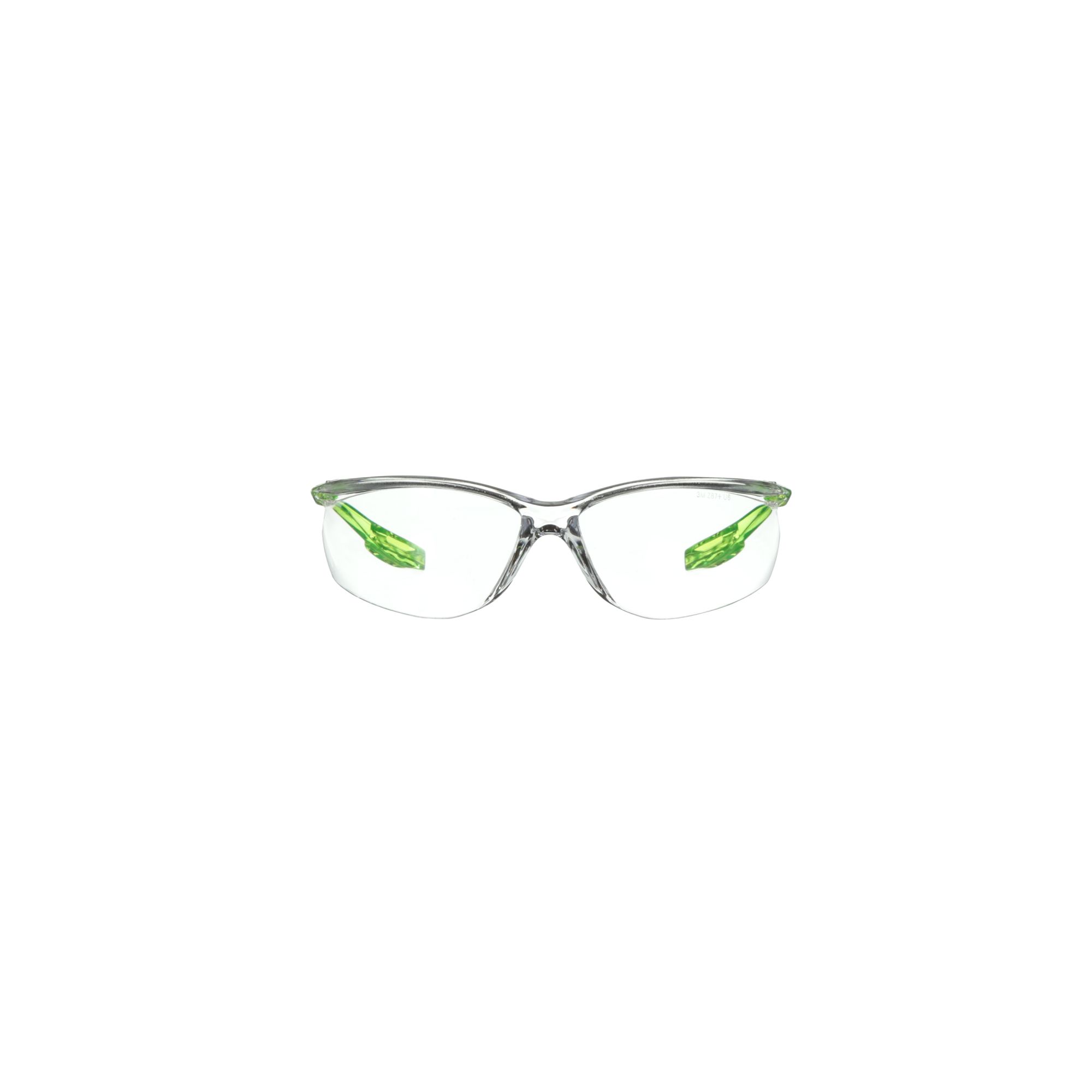 3M™ Solus™ CCS Gafas de seguridad, patillas verde lima, recubrimiento antirrayaduras/antiempañante Scotchgard™ (K y N), lente incolora, SCCS01SGAF-GRN-EU, 20/caja