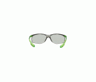 3M™ Solus™ CCS Gafas de seguridad, patillas verde lima, recubrimiento antirrayaduras/antiempañante Scotchgard™ (K y N), lente gris para interior/exterior, SCCS07SGAF-GRN-EU, 20/caja
