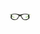 3M™ Solus™ CCS Gafas de seguridad, patillas verde lima, junta de espuma, recubrimiento antiempañante/antirrayaduras Scotchgard™ (K y N), lente incolora, SCCS01SGAF-GRN-F-EU, 20/caja