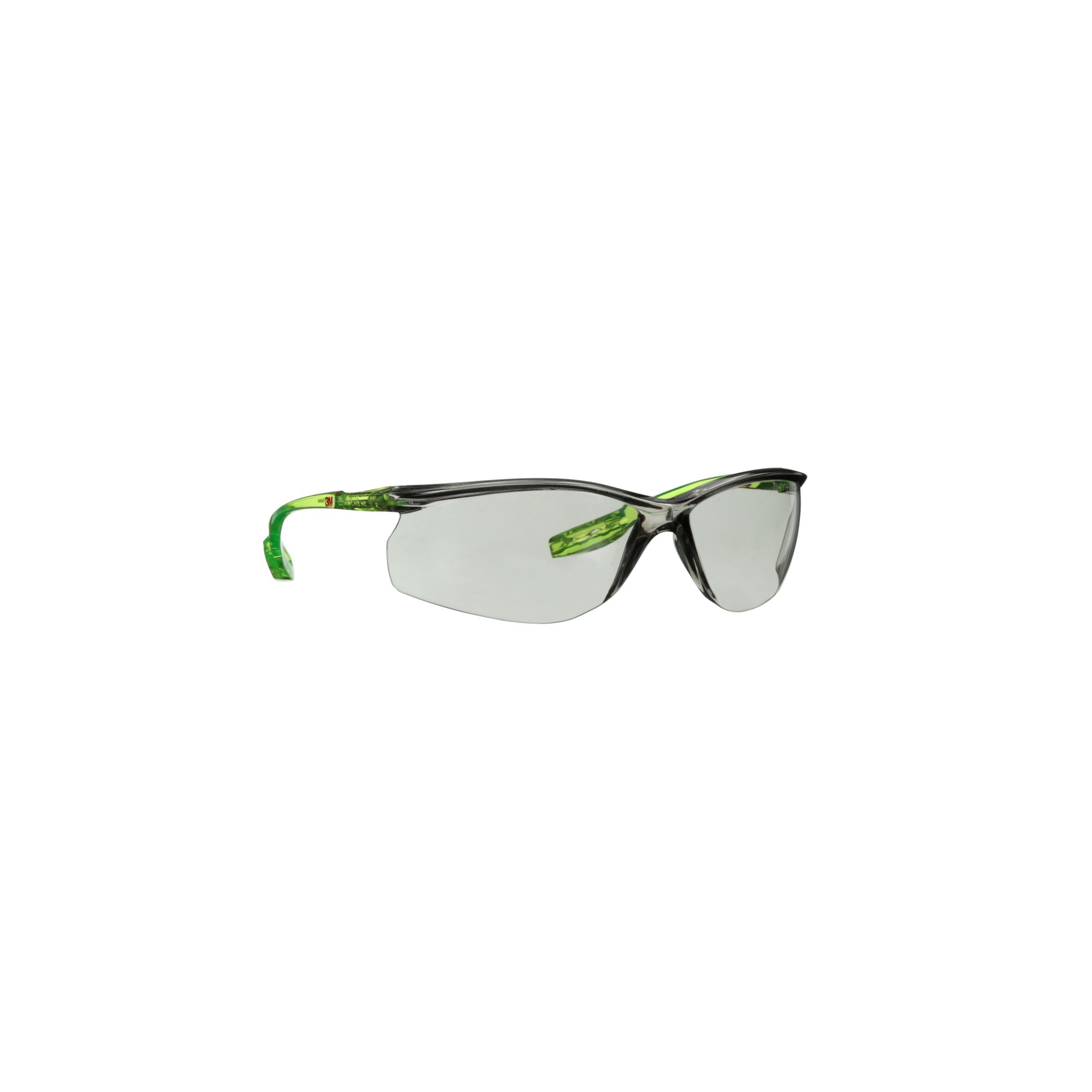3M™ Solus™ CCS Gafas de seguridad, patillas verde lima, recubrimiento antirrayaduras/antiempañante Scotchgard™ (K y N), lente gris para interior/exterior, SCCS07SGAF-GRN-EU, 20/caja