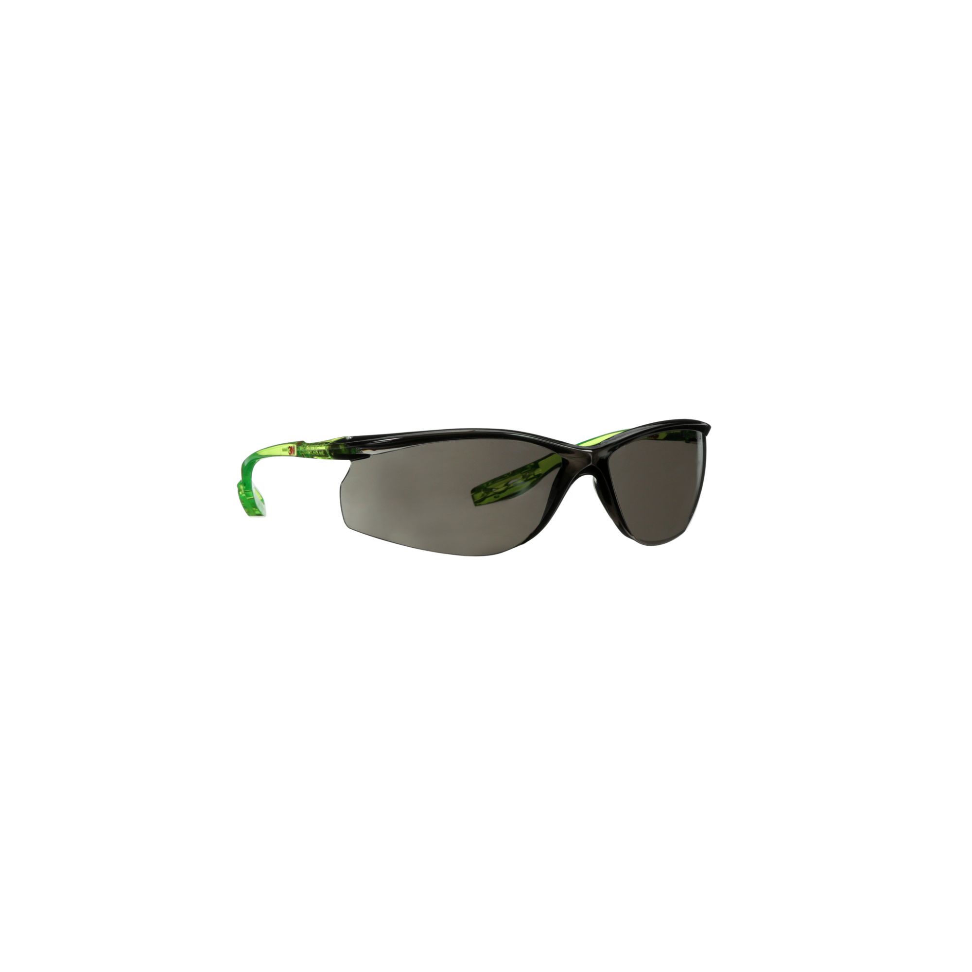 3M™ Solus™ CCS Gafas de seguridad, patillas verde lima, recubrimiento antirrayaduras/antiempañante Scotchgard™ (K y N), lente gris, SCCS02SGAF-GRN-EU, 20/caja