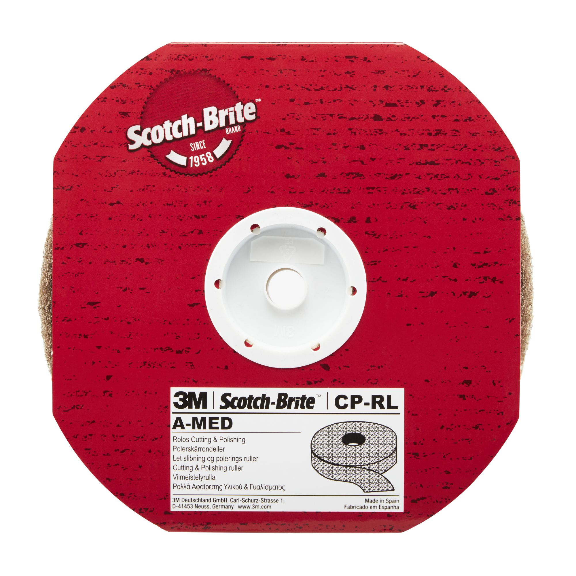 3M™ Scotch-Brite™ Rollo Cut & Polish CP-RL, 50 mm x 5 m, A Medio