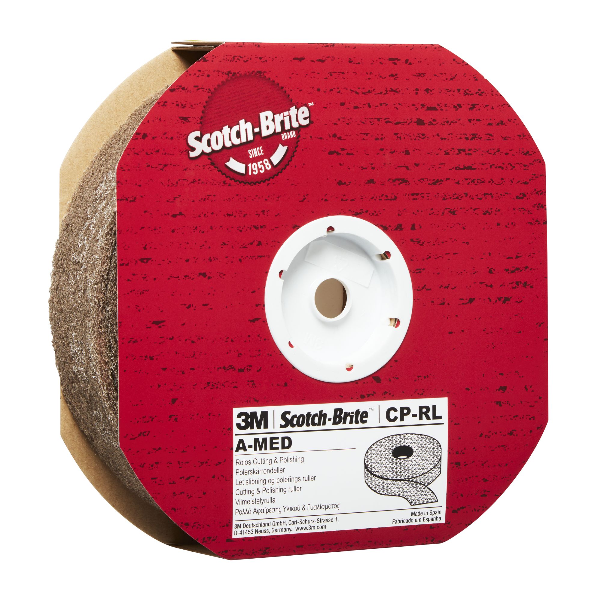 3M™ Scotch-Brite™ Rollo Cut & Polish CP-RL, 50 mm x 5 m, A Medio
