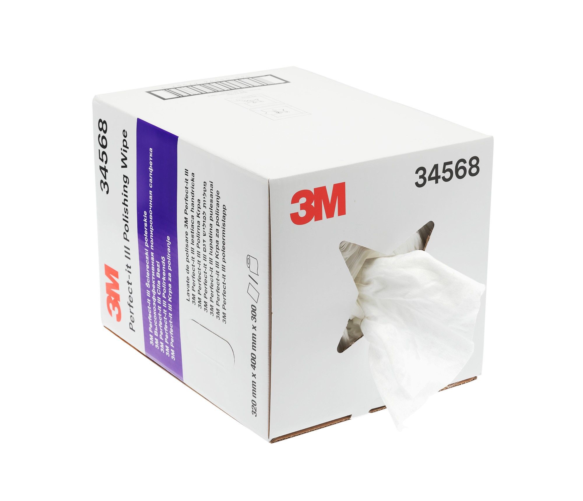 3M™ Perfect-It™ Bayeta de pulido, 320 mm x 400 mm, 34568