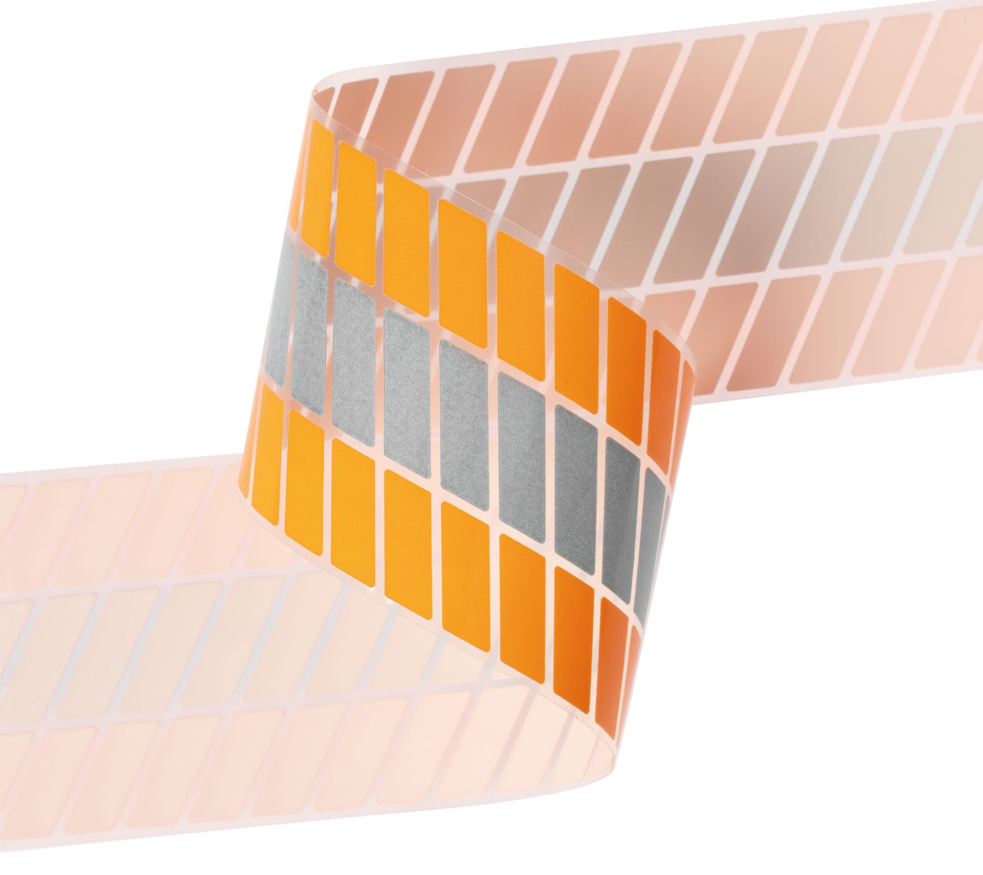 3M™ Scotchlite™ Segmented Reflective Transfer Film 5696, Orange-Silver-Orange – 50.8 mm x 100 m