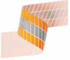 3M™ Scotchlite™ Segmented Reflective Transfer Film 5696, Orange-Silver-Orange – 50.8 mm x 100 m