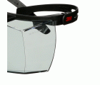 3M™ SecureFit™ 3700 Cubregafas, patillas negras, antirrayaduras, lente gris IR 1.7, SF3717AS-BLK, 20/caja