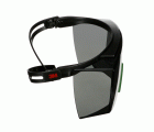 3M™ SecureFit™ 3700 Cubregafas, patillas negras, antirrayaduras, lente gris IR 3.0, SF3730AS-BLK, 20/caja