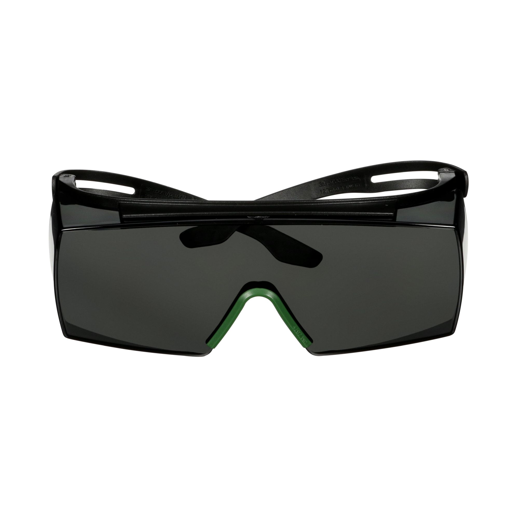 3M™ SecureFit™ 3700 Cubregafas, patillas negras, antirrayaduras, lente gris IR 3.0, SF3730AS-BLK, 20/caja