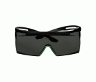 3M™ SecureFit™ 3700 Cubregafas, patillas negras, antirrayaduras, lente gris IR 3.0, SF3730AS-BLK, 20/caja