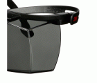 3M™ SecureFit™ 3700 Cubregafas, patillas negras, antirrayaduras, lente gris IR 3.0, SF3730AS-BLK, 20/caja