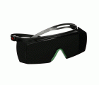 3M™ SecureFit™ 3700 Cubregafas, patillas negras, antirrayaduras, lente gris IR 5.0, SF3750AS-BLK, 20/caja