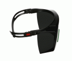 3M™ SecureFit™ 3700 Cubregafas, patillas negras, antirrayaduras, lente gris IR 5.0, SF3750AS-BLK, 20/caja