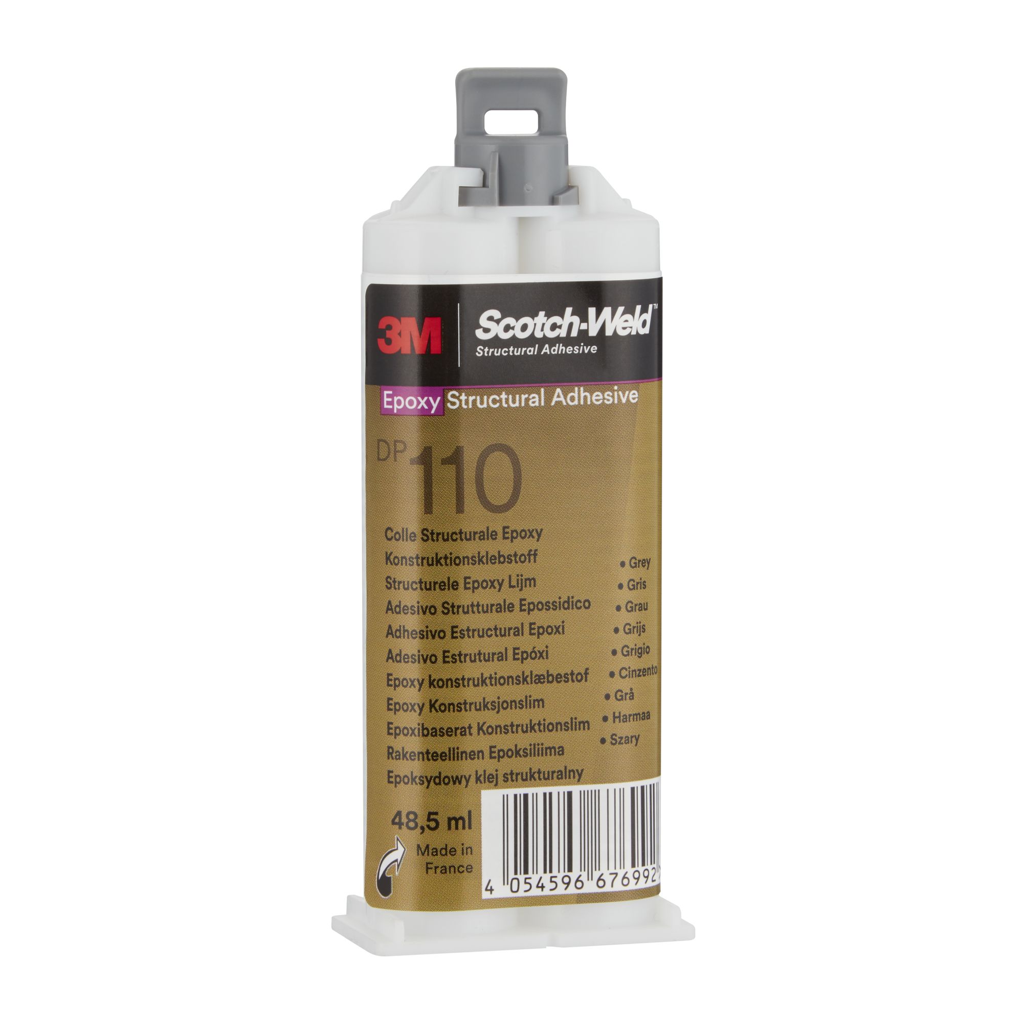 3M™ Scotch-Weld™ Adhesivo epoxi DP110, Gris, 48.5 ml