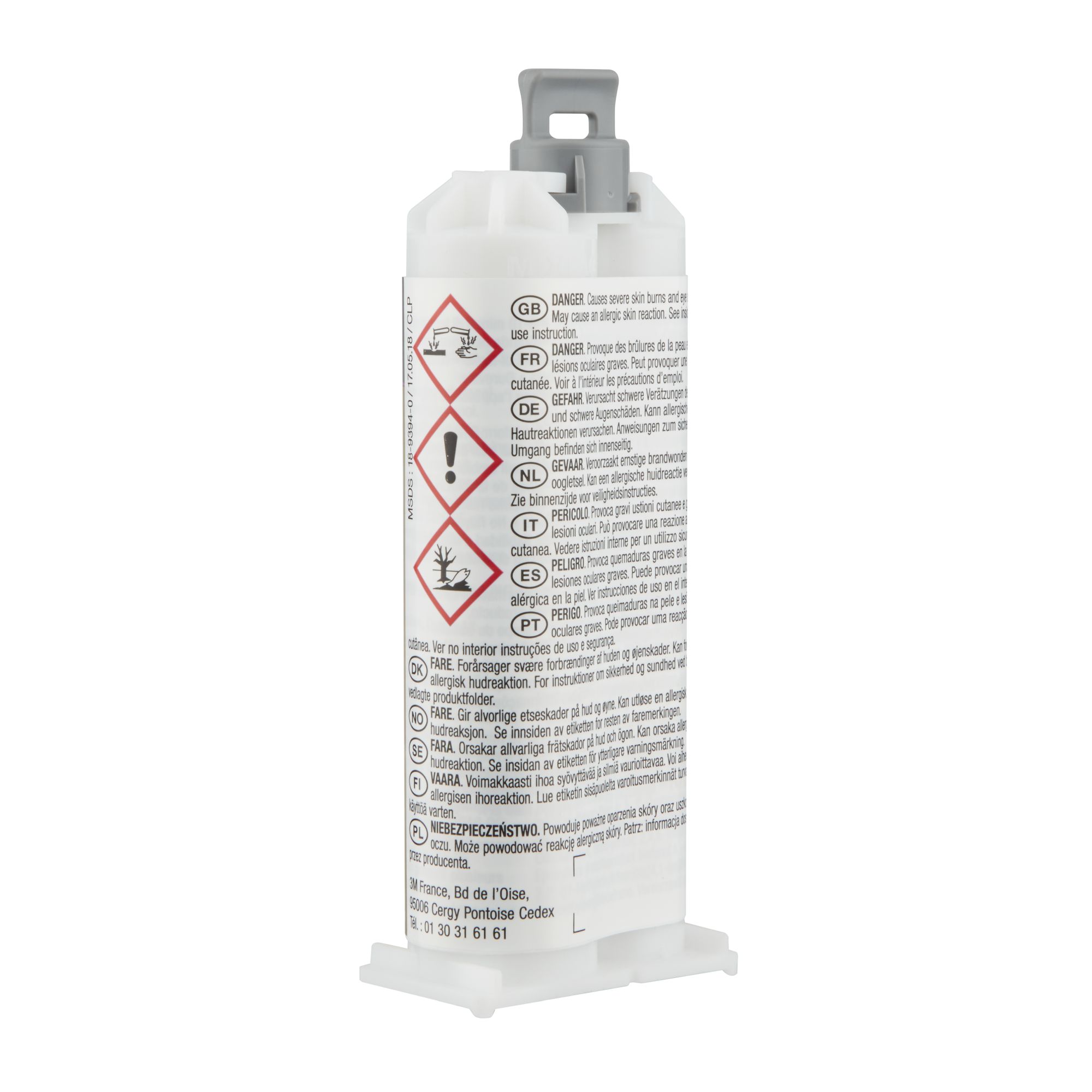 3M™ Scotch-Weld™ Adhesivo epoxi DP410, blanco, 400 ml