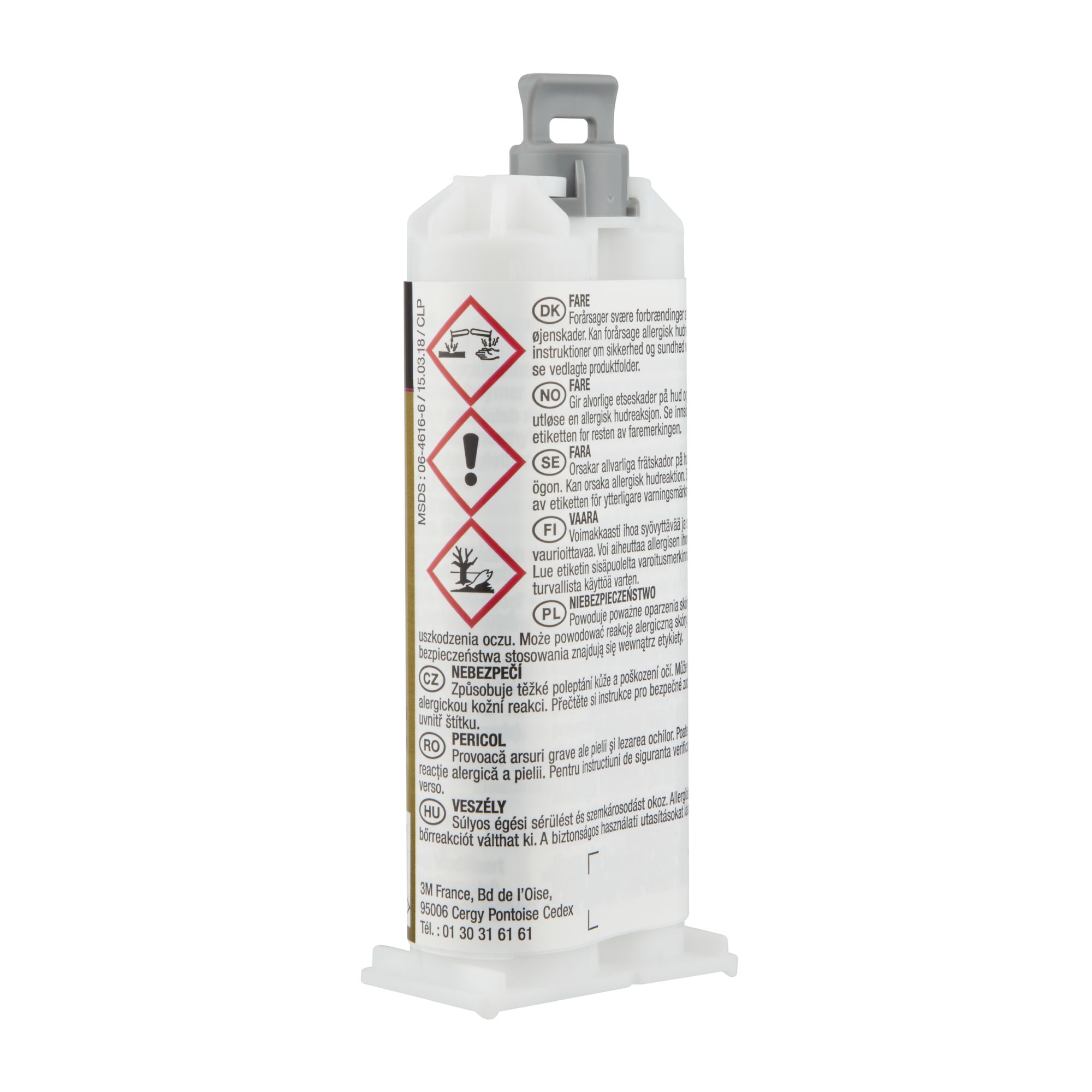 3M™ Scotch-Weld™ Adhesivo Epoxi DP460, Blanco, 60 l Kit