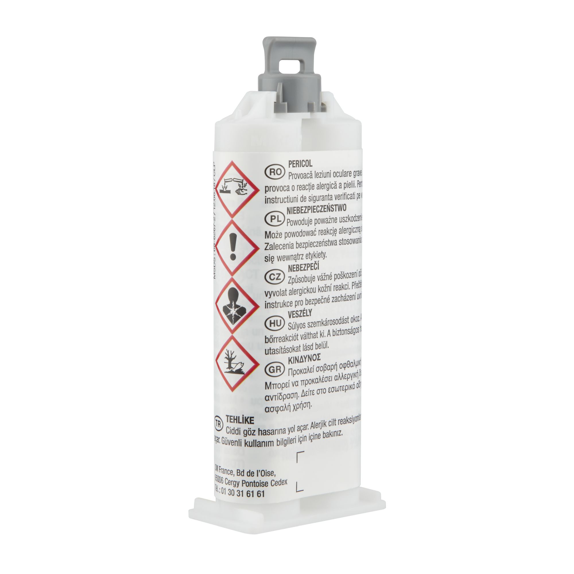 3M™ Scotch-Weld™ Adhesivo acrílico de bajo olor DP810, Transparente, 400 ml