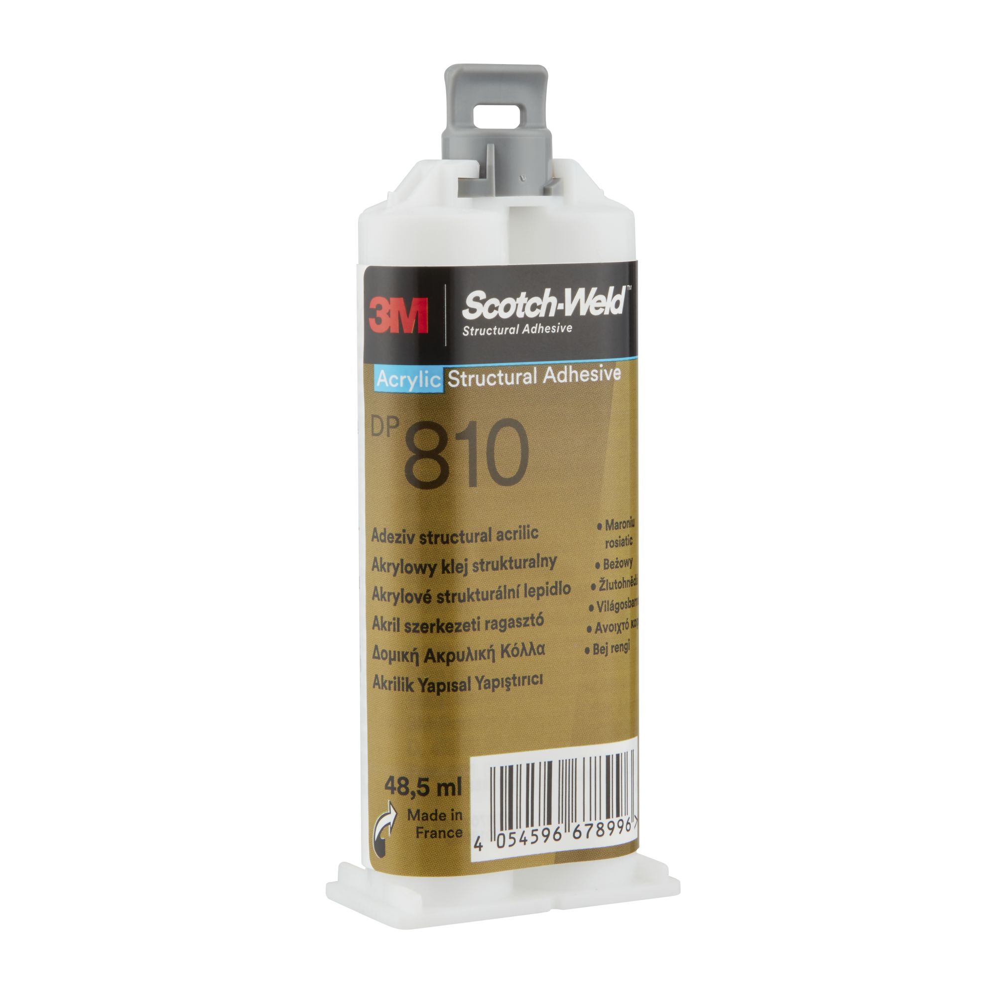 3M™ Scotch-Weld™ Adhesivo acrílico de bajo olor DP810
